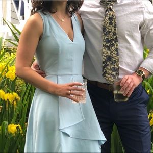 Blue cocktail dress